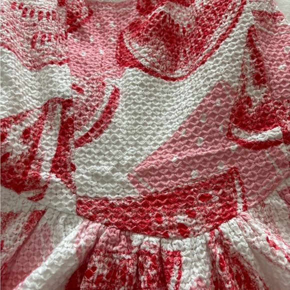 Eva Franco Anthropologie watermelon peplum halter top - Picture 5 of 8